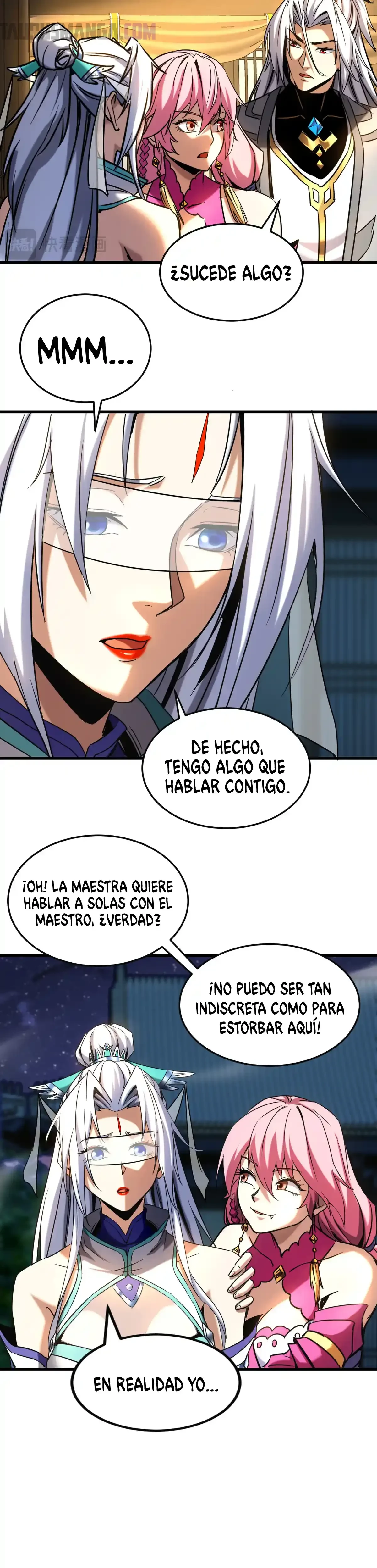 Mientras mis discípulas se matan, yo me relajo! > Capitulo 126 > Page 121
